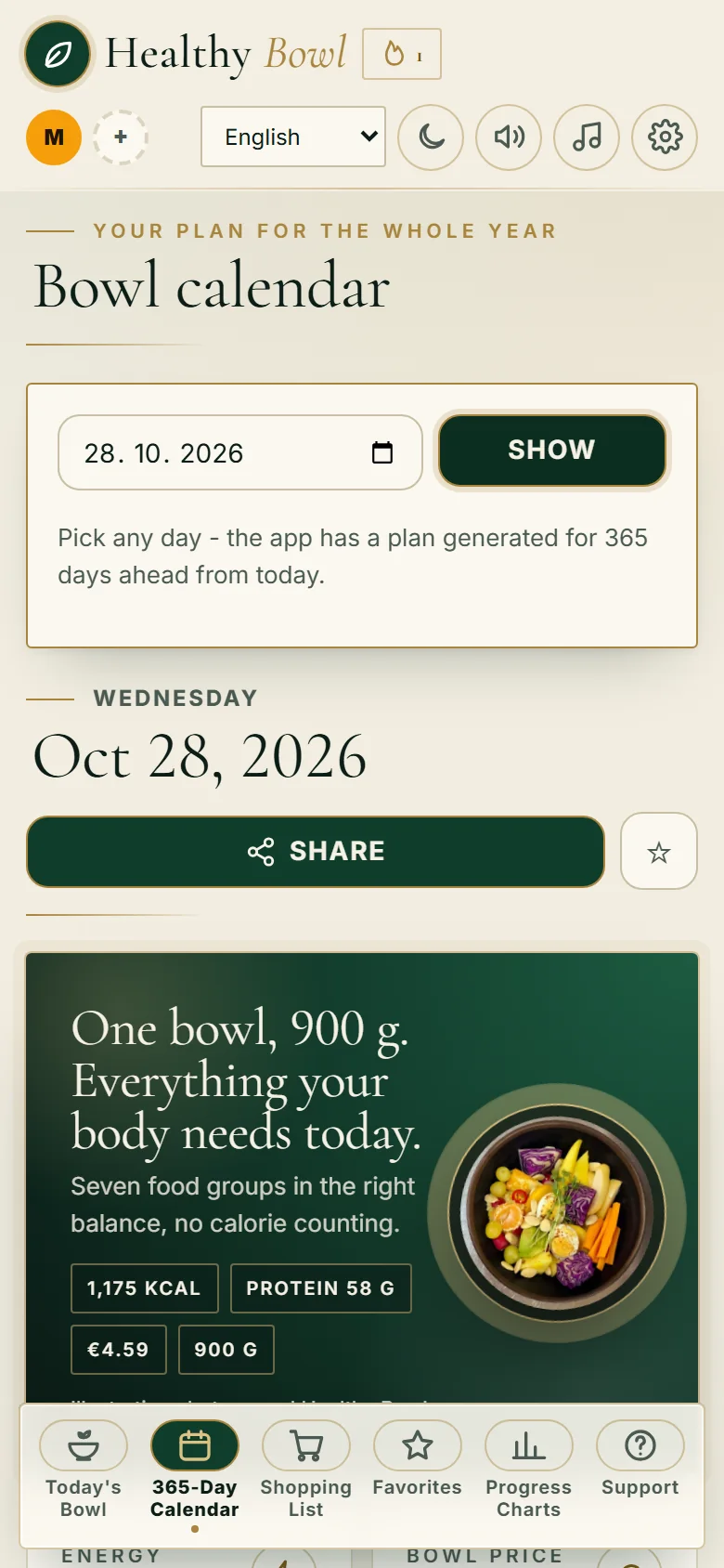 365-day calendar